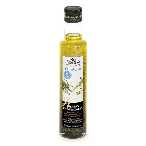 Green Olive Extra Virgin Provençal Herbs infused 250 ml
